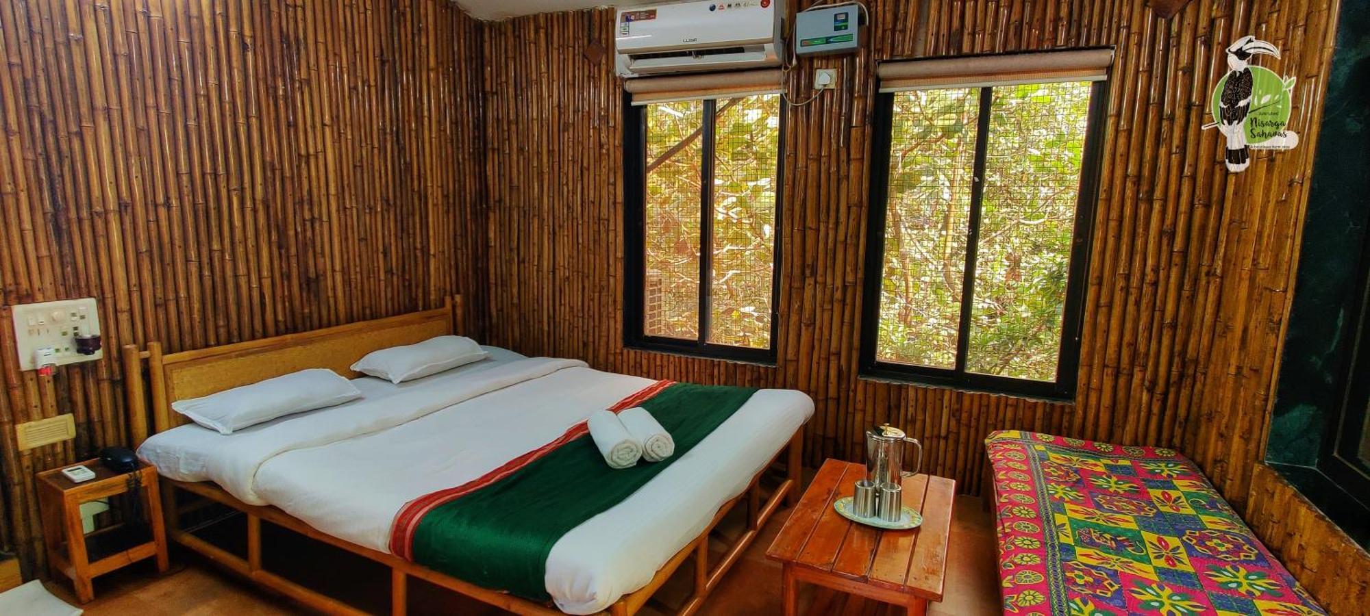 Amrutes' Nisarga Sahavas Villa Dapoli Room photo