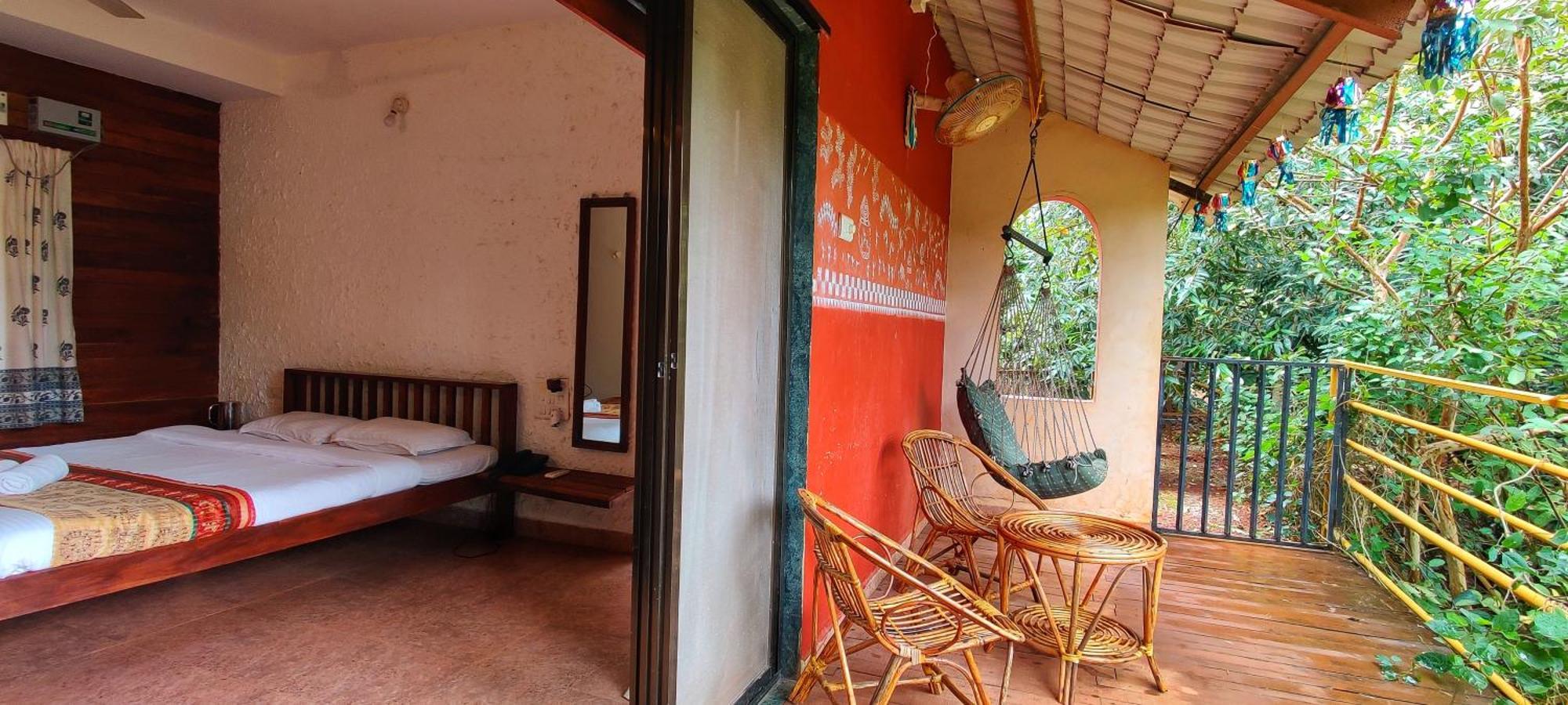 Amrutes' Nisarga Sahavas Villa Dapoli Room photo
